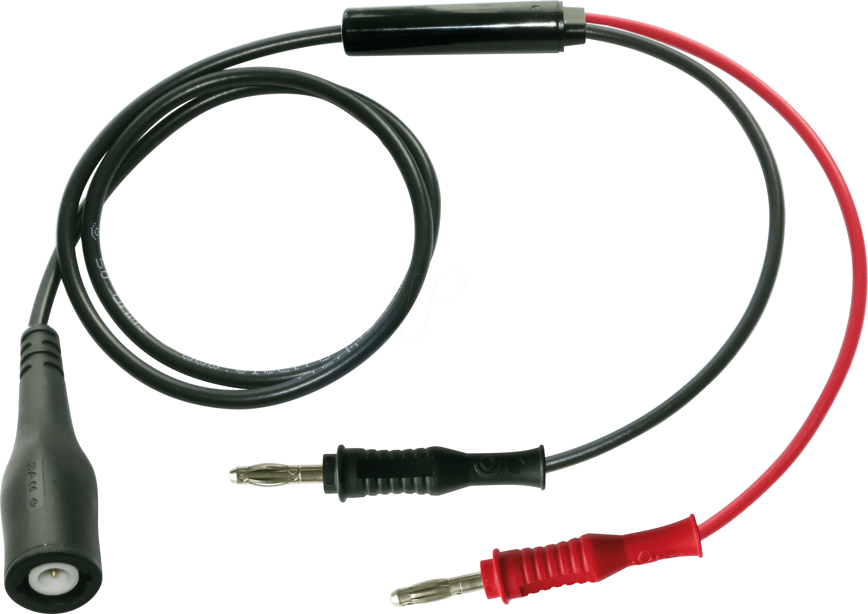 BNC 50 200 RT - BNC-Leitung, rot, 50 mOhm, 3 A, 2 m