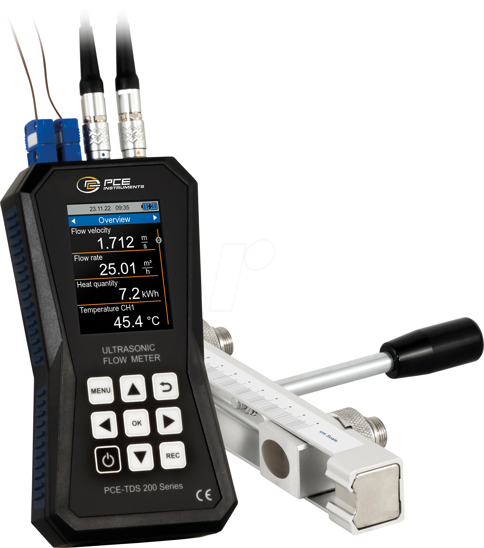 PCE TDS 200+ SR - Ultraschall-Durchflussmessgerät PCE-TDS 200+ SR