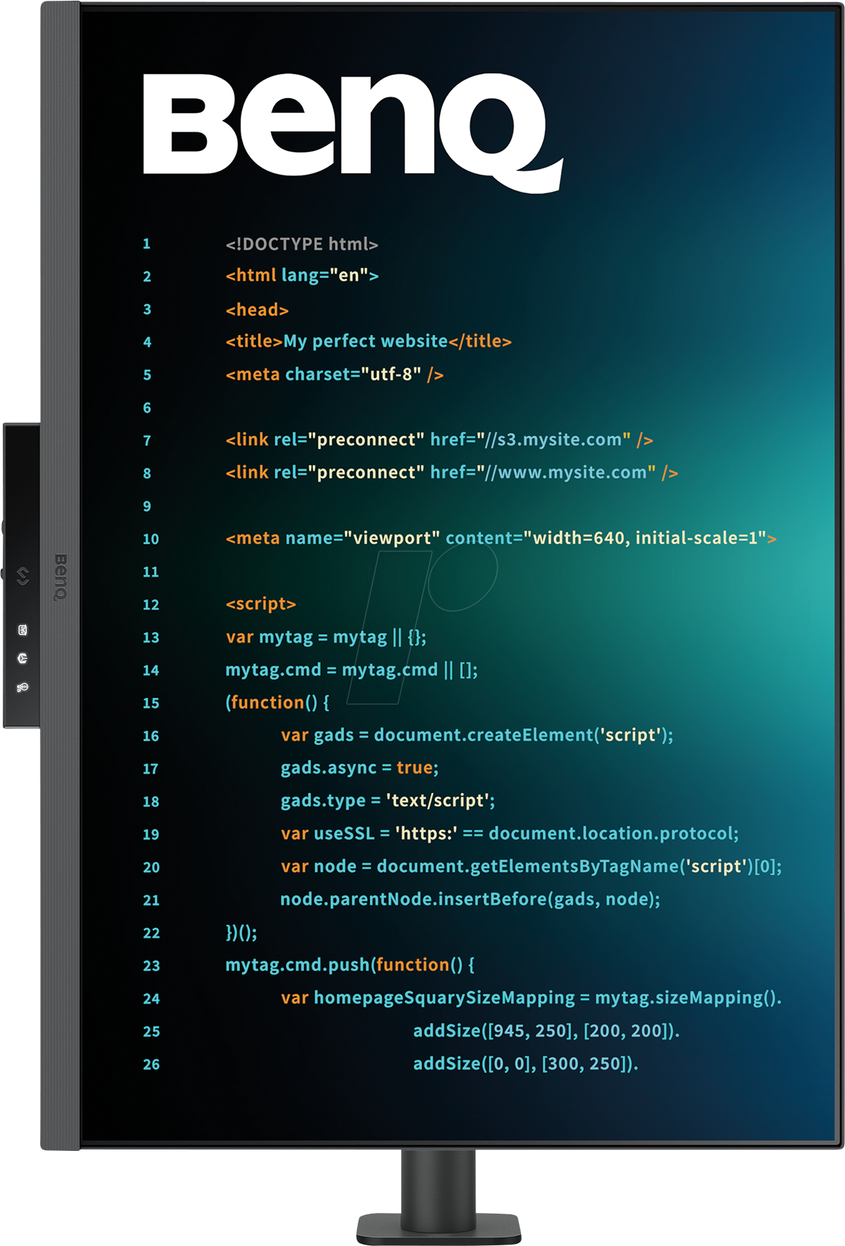 BENQ RD280UA - 72cm Monitor, 2560p, 60 Hz, Lautsprecher
