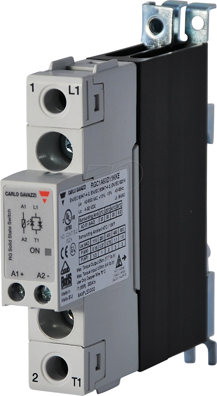 RGC1A60D25KKE - Halbleiterrelais Typ RGC, 1-pol, 25 A, 42 - 660 V AC