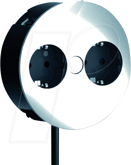 BACH 931.000 - Steckdosenleiste, TWIST, Typ F - CEE 7/3, 2-fach