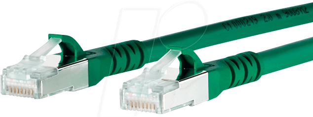 BTR 1308457055-E - Patchkabel RJ45 Cat.6A S/FTP 7,0 m grün