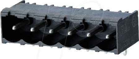 SLGW 902 5 - Stiftleiste, lötbar, 2-pol, RM 5,00
