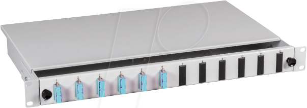 EFB BA7122312 - Spleißbox, SC, OS2, 12 Pigtail / 6 Kupplung