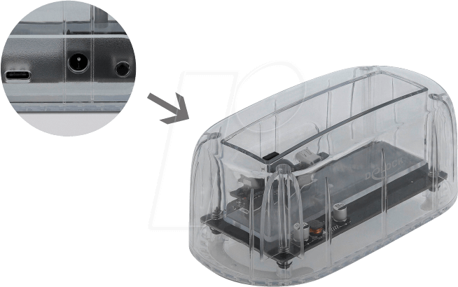 DELOCK 64089 - Dockingstation 2.5''/ 3.5'' SATA HDD, USB 3.1