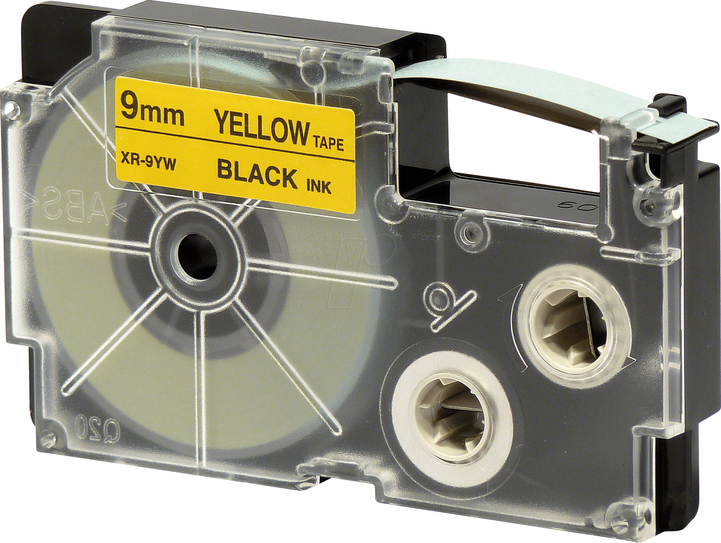 CASIO XR-9YW1 - Schriftband, 9 mm x 8 m, schwarz/ gelb