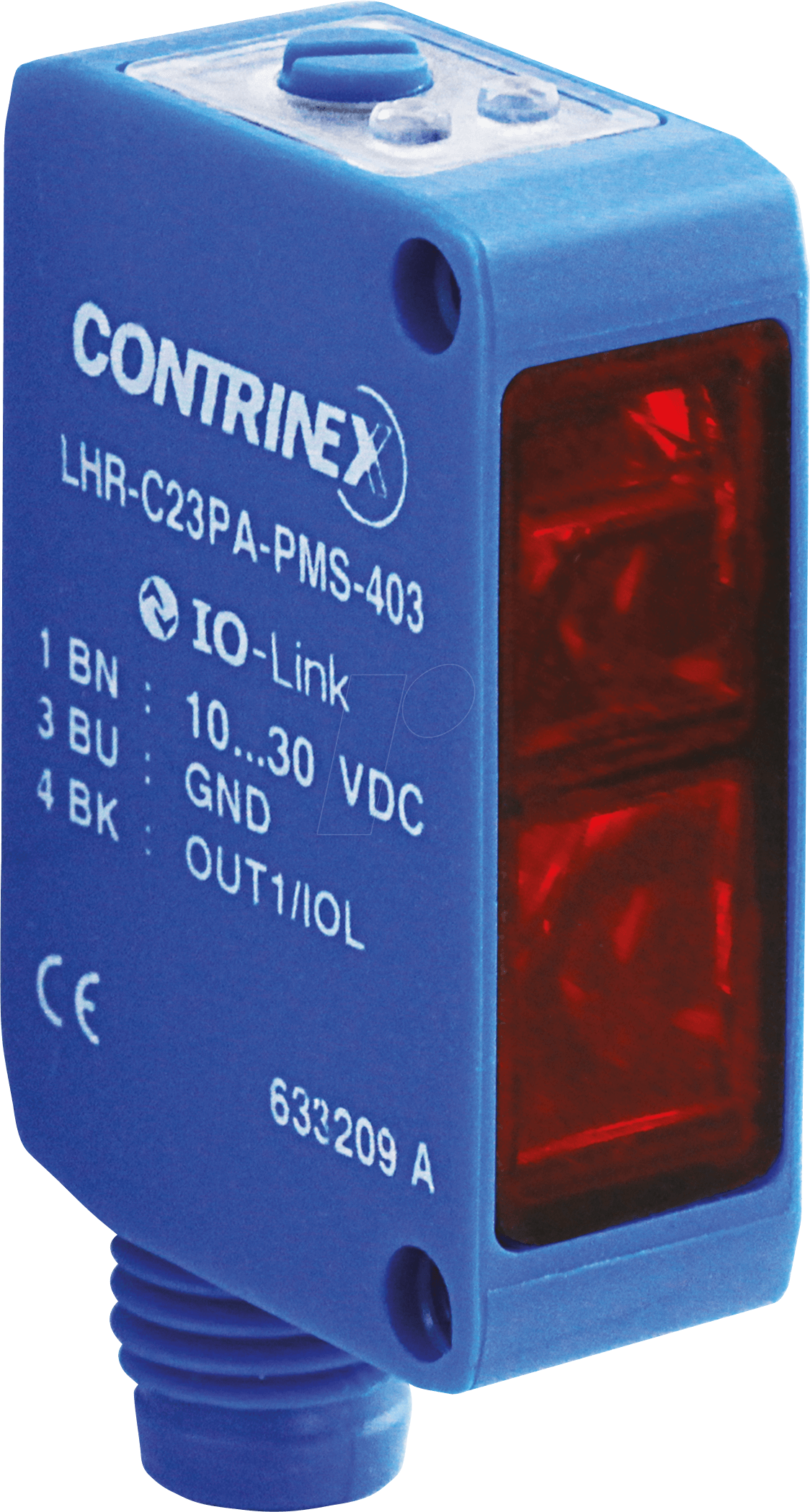 Thumbnail - LHR C23PA PMS603 - Lichttaster, 15 - 250 mm, PNP, Hell-An/IO-Link, Dunkel-An
