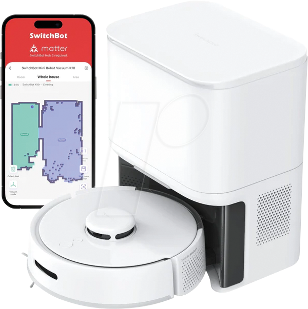 SWB W3011026 - Saugroboter, K10+ Pro, weiß