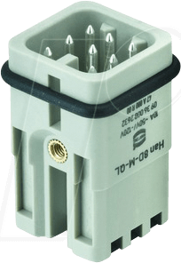 HAN 09360082632 - Einsätze 8-polig, Baugröße 3 A, gerade