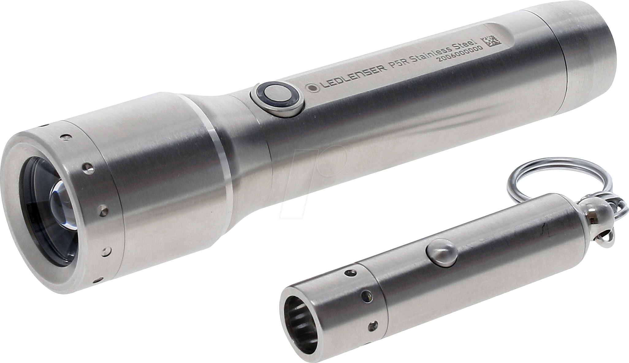 LEDLENSER 502467 - LED-Taschenlampe P5R + V8, Stainless Steel Box