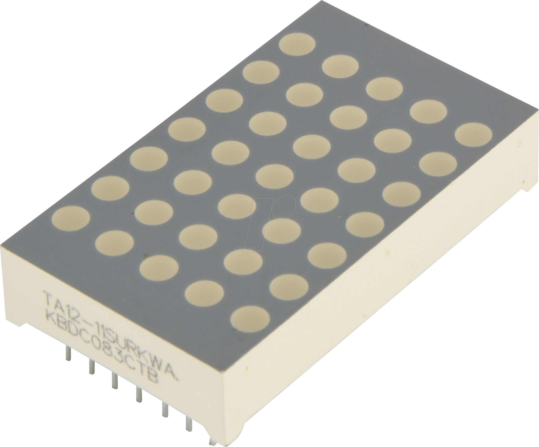 TA12-11SURKWA - Dot-Matrix-Display, 5x7, 30mm, hyperrot