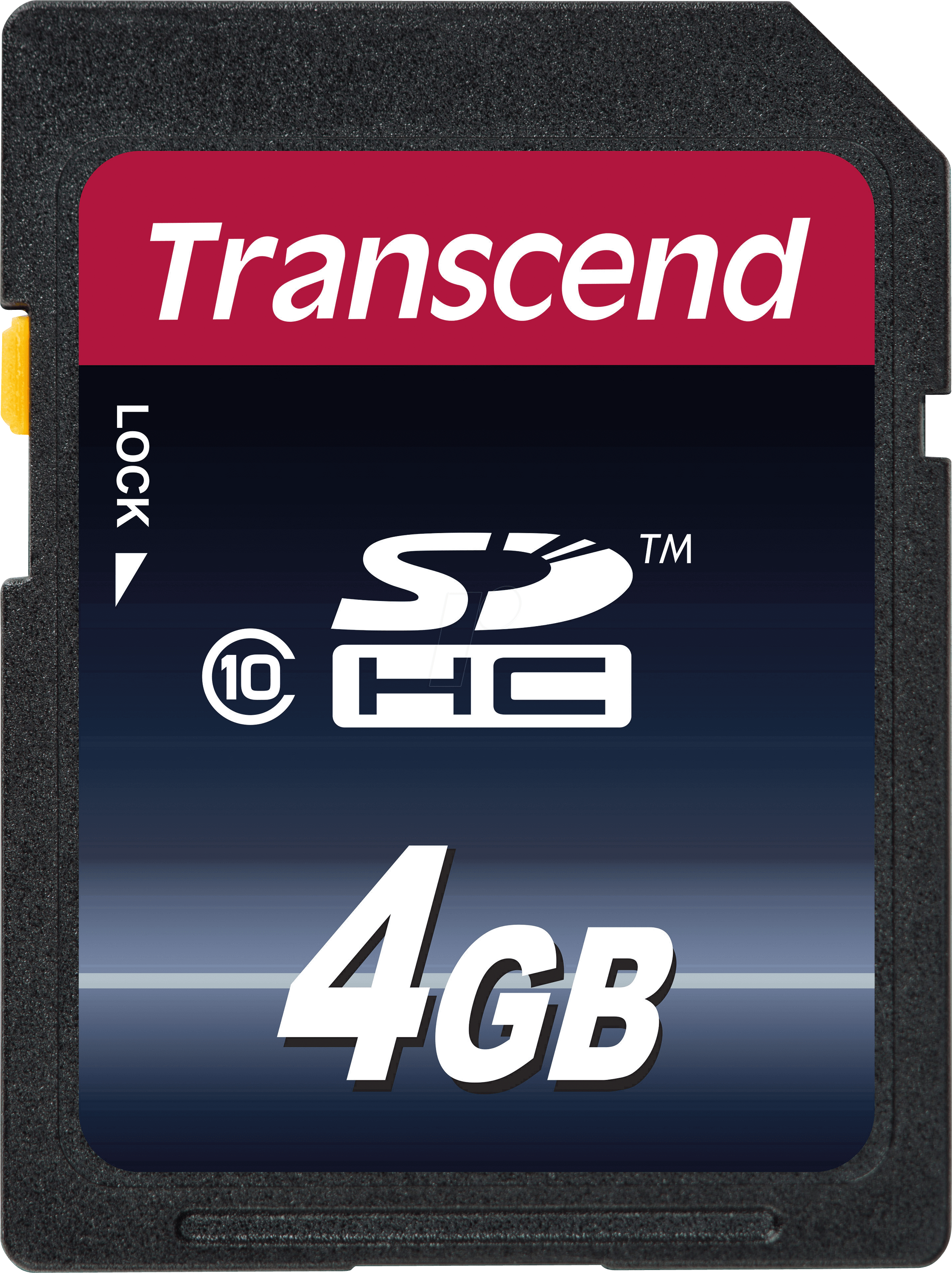 TS4GSDHC10 - SDHC-Speicherkarte 4GB, Class 10 (Premium)