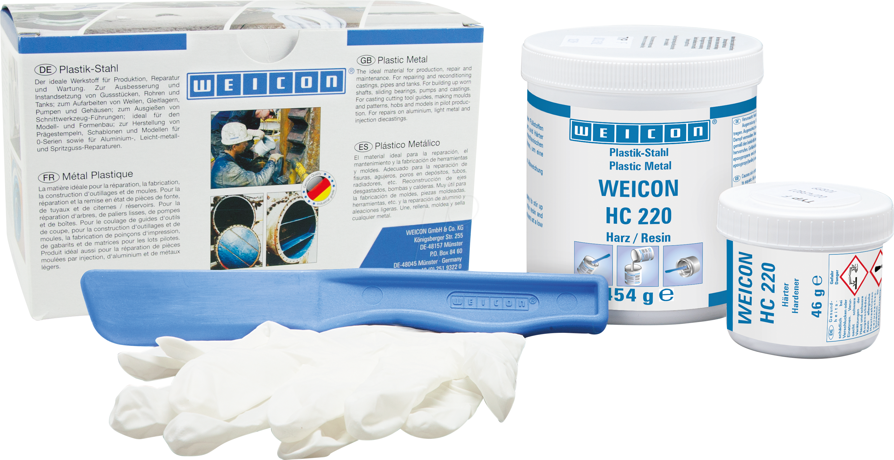 WEICON 10120005 - Epoxidharz-System WEICON Keramik HC 220