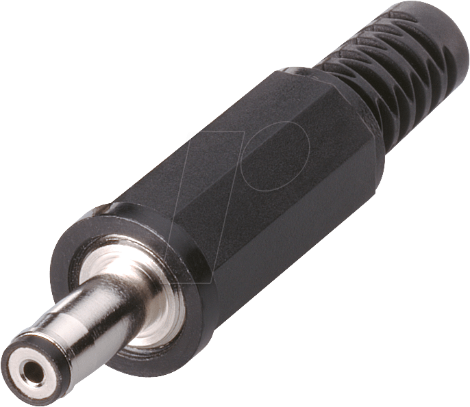 LUM 1634-02 - Hohlstecker Knickschutz, Ø außen: 5,5 mm, Ø innen: 2,5 mm