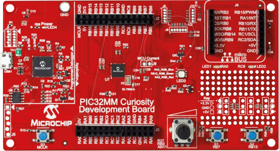 DM320101 - 32-bit Curiosity PIC32MM Entwicklungsboard (DM320101)