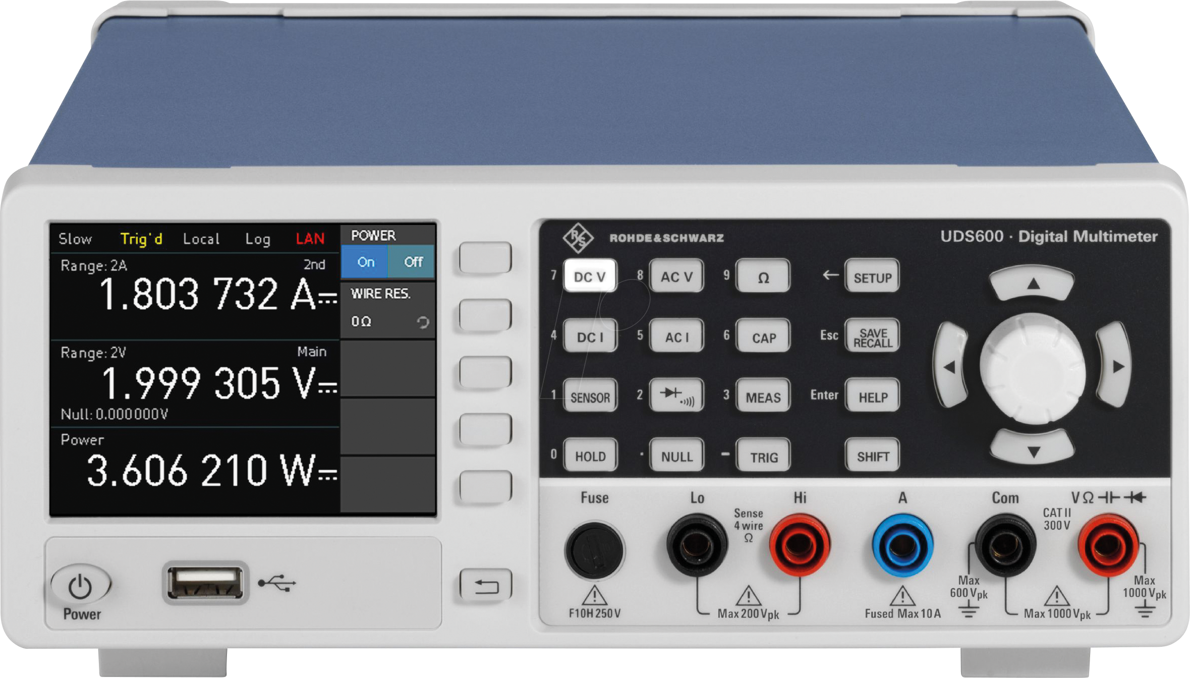 UDS 600-G - Tischmultimeter UDS-600, 6,5 Digits, GPIB