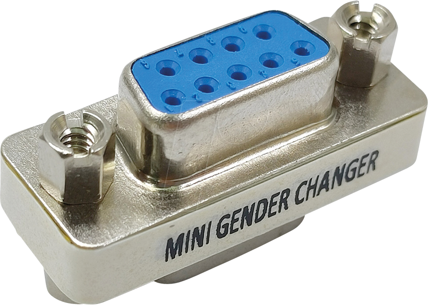 Thumbnail - VALUE 12992030 - Gender Changer, Buchse / Buchse, 9-pol.