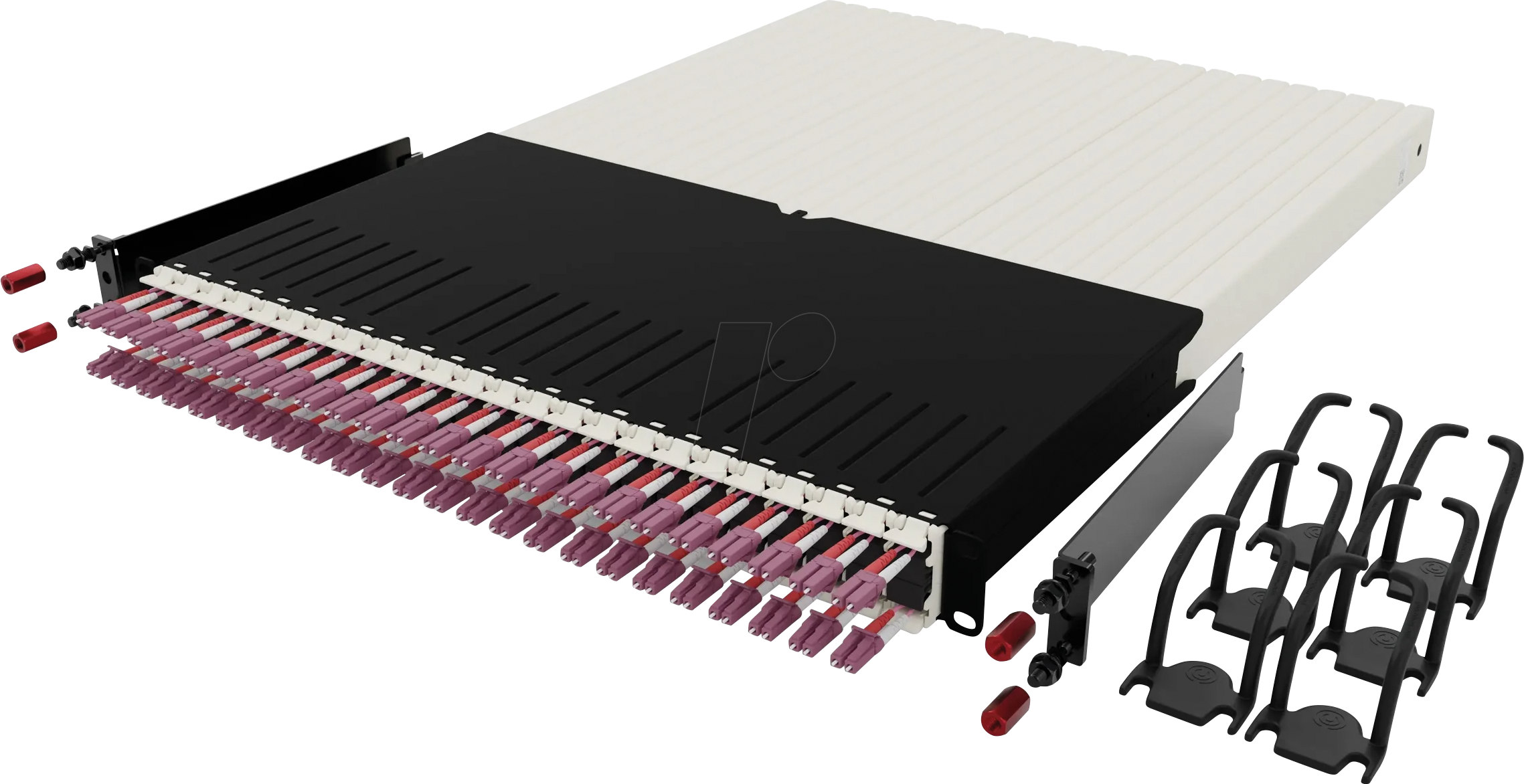 PB PONE30OM411 - Kabelmanagementsystem, 24-Port, LC-LC, OM4, 1,8 m