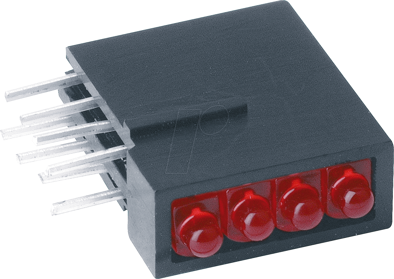 MEN RTD 2400R - 4-fach LED-Baustein, rot, Ø 2mm