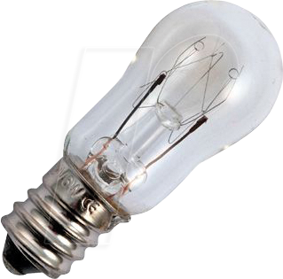 SCHI 124680800 - E12 Candelabra S19x46 220-260V 38-45mA 6-10W C-7A 3Khrs Klar