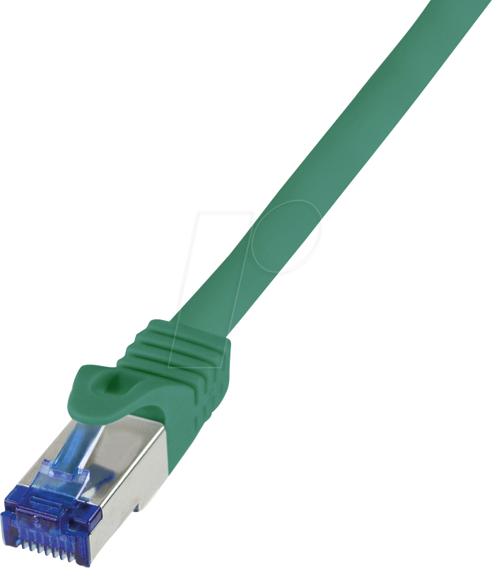 LOGILINK C6A115S - Patchkabel Ultraflex, Cat.7-Rohkabel, S/FTP, grün, 20 m