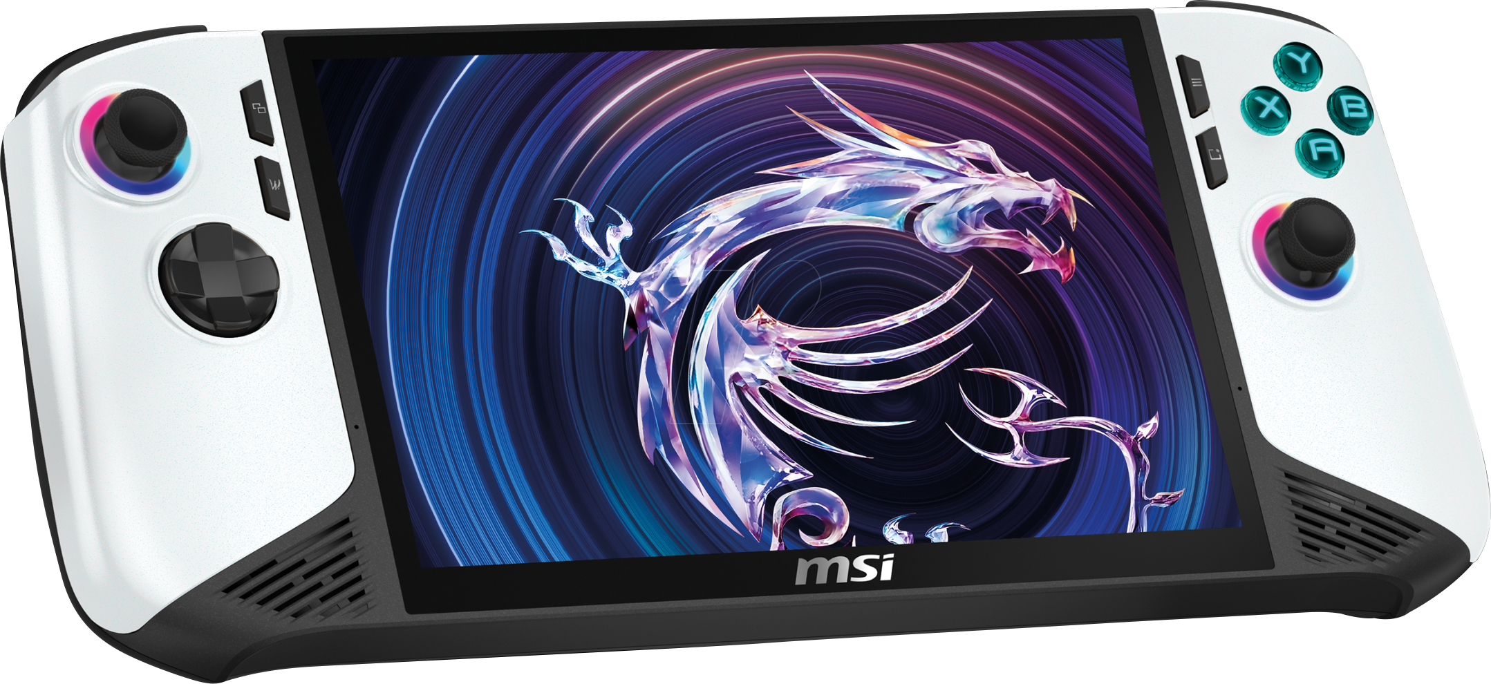 MSI 001T52-091 - MSI Claw 8 AI+ Handheld-Spielekonsole, Polar Tempest Edition