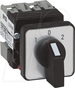 BAC 1P ON-OFF-ON - Nockenschalter, 1-polig, Ein - Aus - Ein