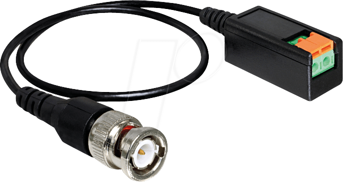 DELOCK 83181 - BNC Stecker > Terminalblock 2 Pin 40cm