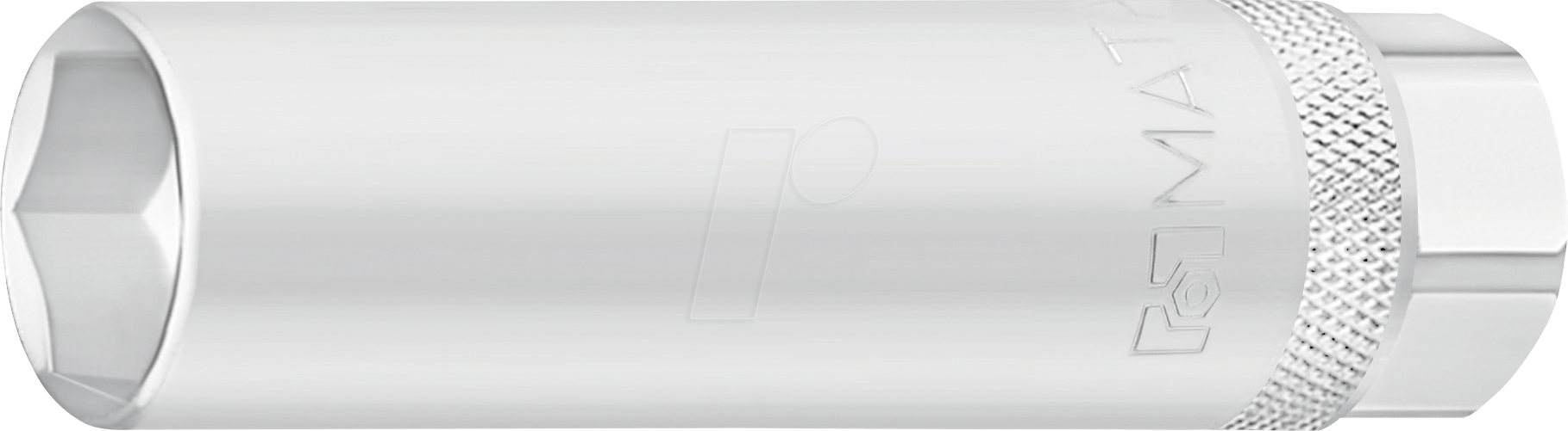 MAT 4081 0180 - Steckschlüssel-Einsatz, Zündkerzeneinsatz, 1/2'', 18, Gummi