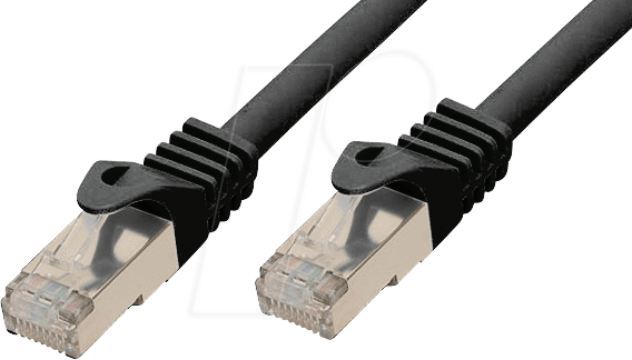 Thumbnail - PATCH-C7 15 SW - 15 m Patchkabel - Cat.7-Rohkabel, schwarz