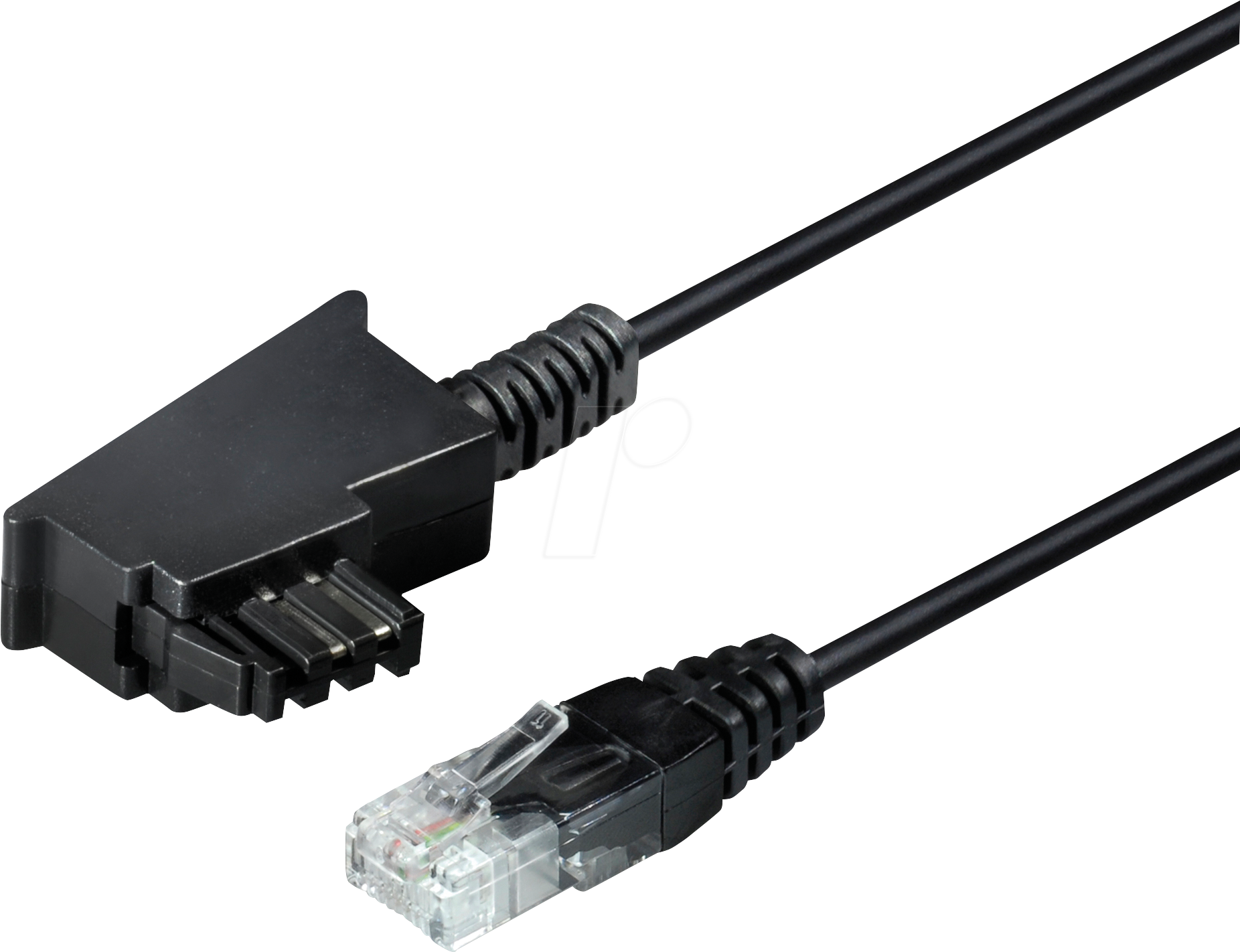 TME TF20-10L - TAE-F Stecker auf RJ45 Stecker, 10 m