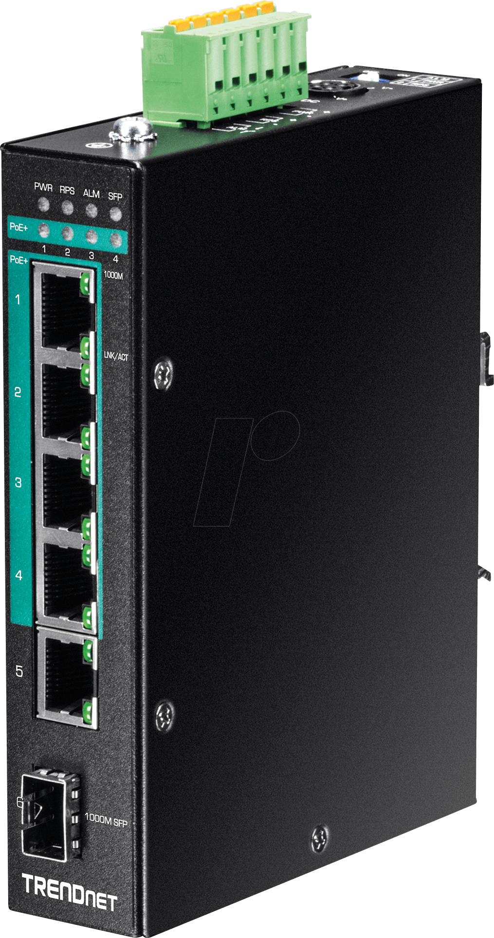 Thumbnail - TRN TI-PG541I - Switch, 6-Port, Gigabit Ethernet, PoE