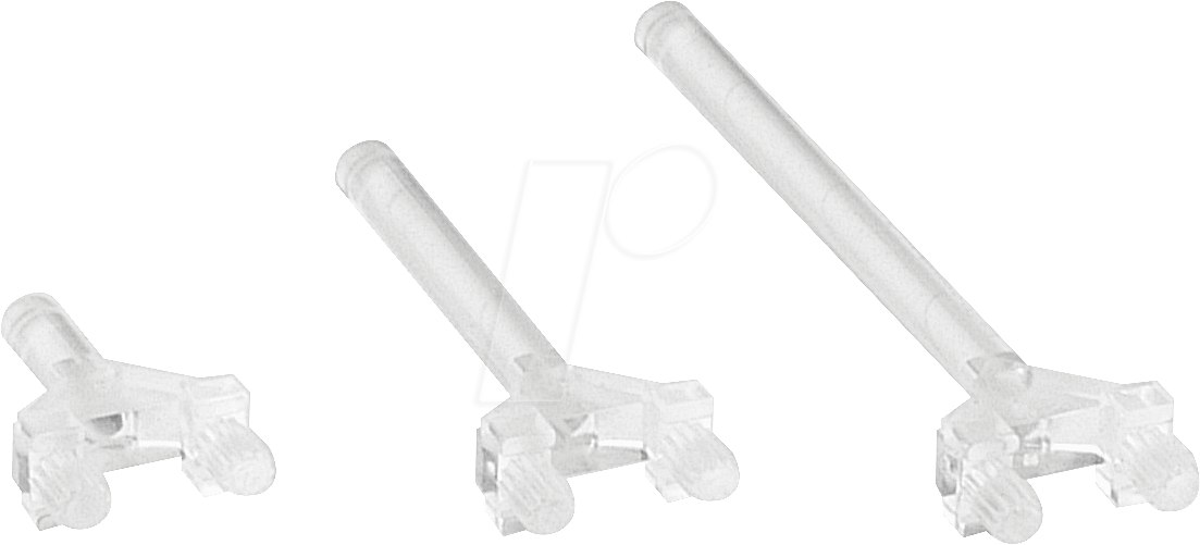 MEN 1275.1002 - Lichtleiter, SMD, 30mm, ø 3mm, gerade