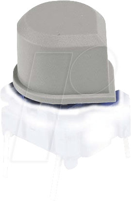 KAPPE 1N16 - Kappe für Taster 3F.., pfeilform, milchig-ws