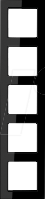 Thumbnail - JG A5585 BF SW - Rahmen 5-fach, schwarz A 5585 BF
