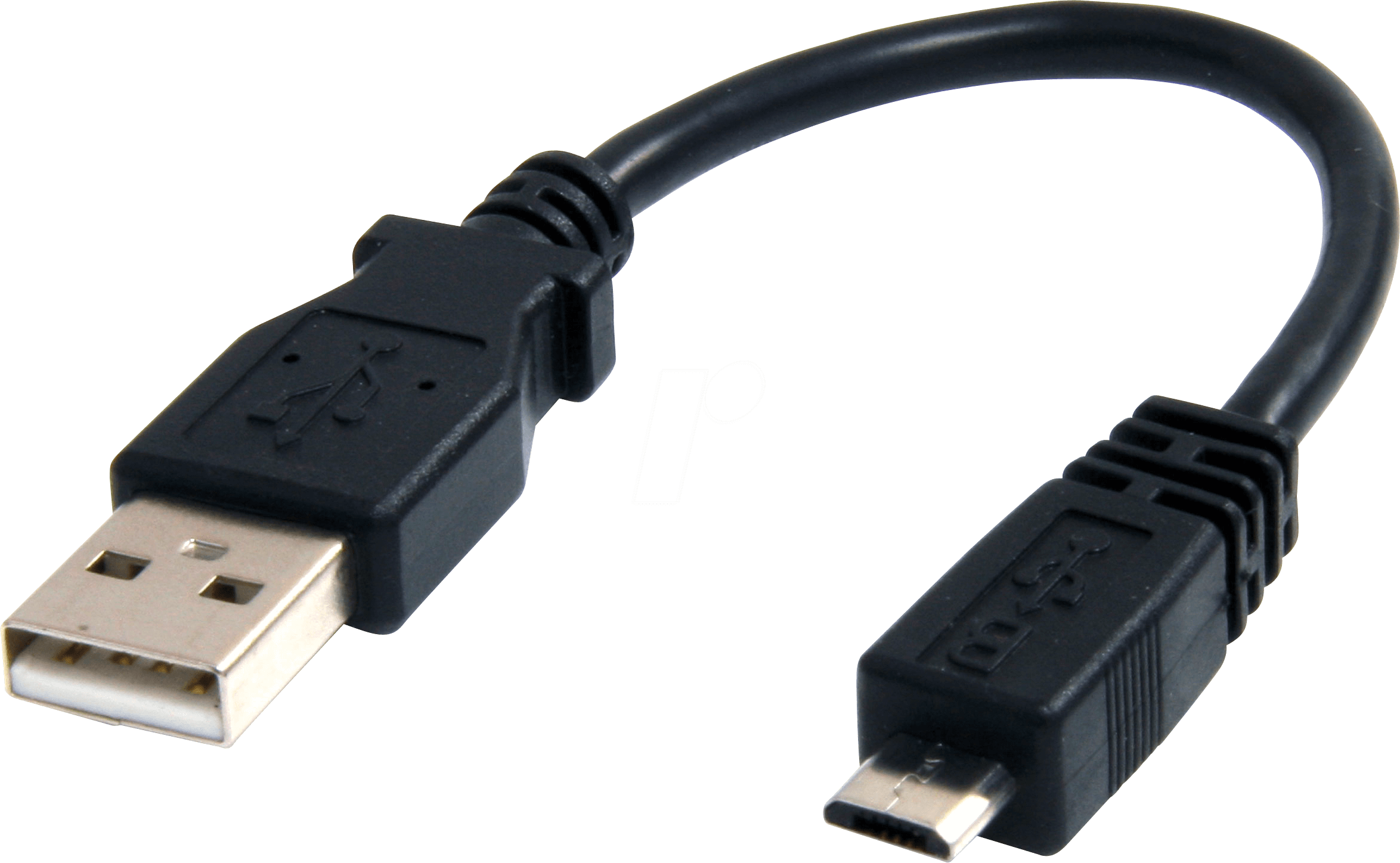 ST UUSBHAUB6IN - USB 2.0 Kabel, A Stecker auf Micro B Stecker, 0,15 m