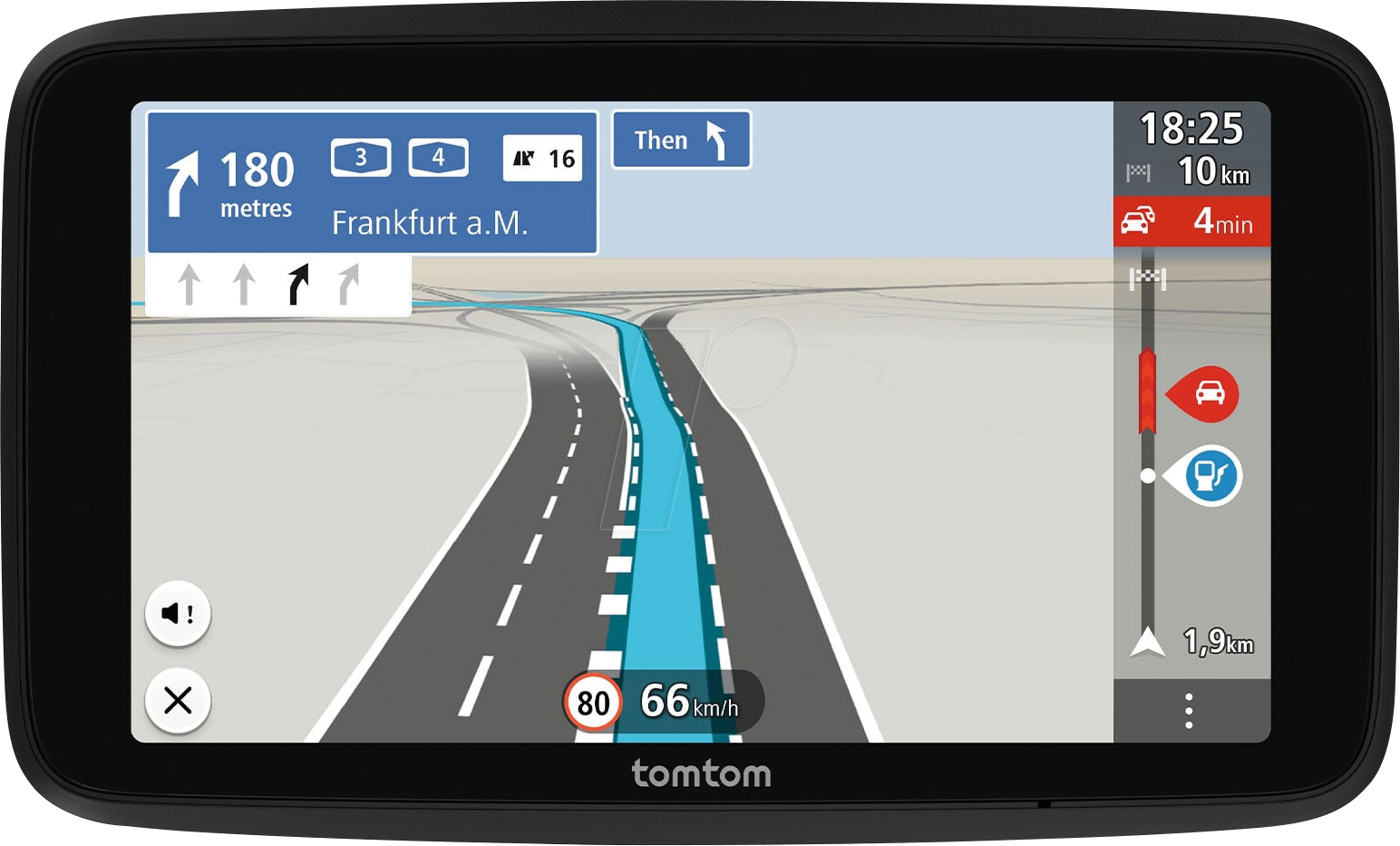 TOMTOM GO CL6-2 - PKW-Navigation - 6'' (15,2cm), Europa (27 Länder), WiFi, BT