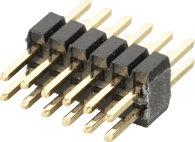 BKL 10120633 - Stiftleiste 1,27mm 2x6 gerade