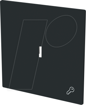 BJ 1789 TR-45M - Wippe mit Symbol ''Schlüssel'' mit transparenter Kalotte