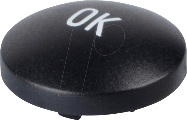 KAPPE 1ZCS SWOK - Kappe Multimec 5, Ø14,3mm, sw, Symbol OK