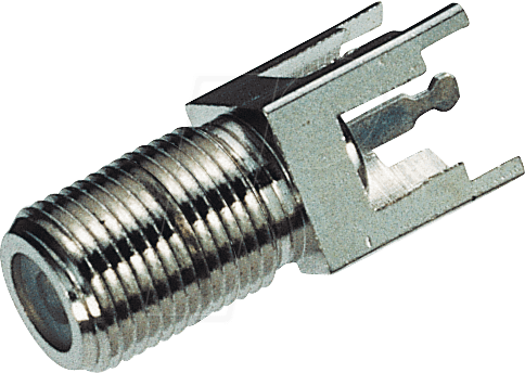 FB EPG - F-Steckverbinder, Buchse, Printmontage, gerade