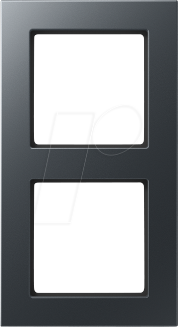 JG A5582 BF ANM - Rahmen 2-fach, anthrazit matt A 5582 BF