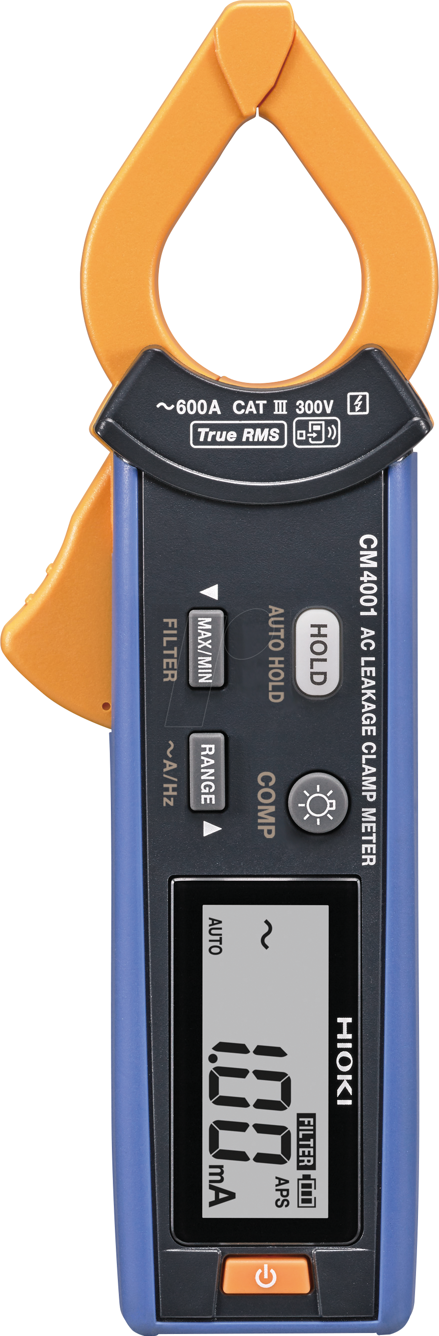 HIOKI CM4001 - Stromzange, digital, AC, bis 600 A