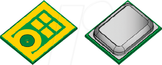 INMP522ACEZ-R7 - MEMS Mikrofon, 65 dBA, 20 kHz, 1,62-3,63 V, LGA-5