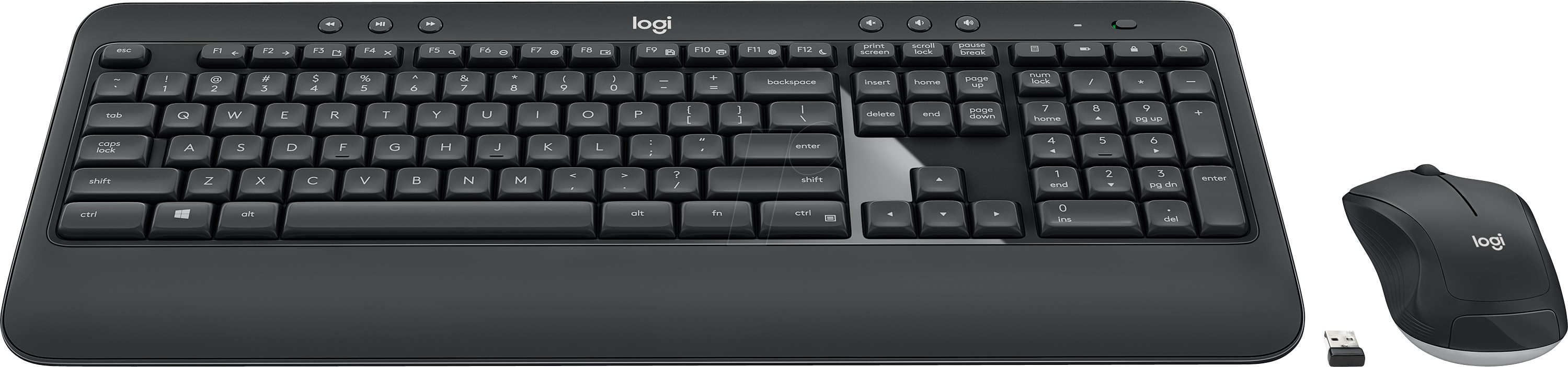 LOGITECH MK540 - Tastatur-/Maus-Kombination, Funk, Layout: Deutschland