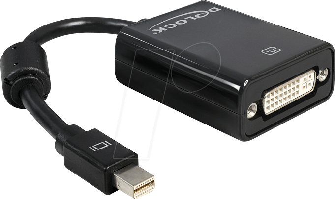 Thumbnail - DELOCK 65098 - DisplayPort Adapter, Mini DP Stecker auf DVI 24+5 Buchse