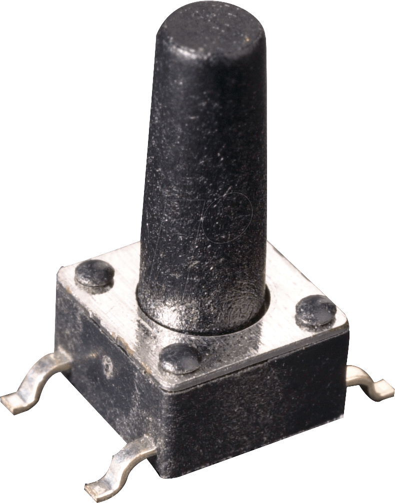 TASTER 9320 - SMD-Kurzhubtaster, vert. Montage, Höhe 12,5mm