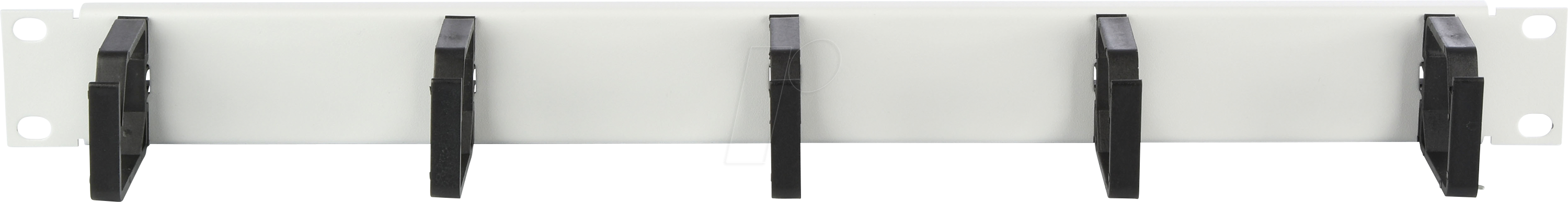 APRA 213-145-00 - 19'' Kabelführungspanel mit Kunststoffbügel, 1 HE