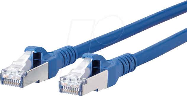 BTR 1308453044-E - Patchkabel RJ45 Cat.6A S/FTP 3 m blau
