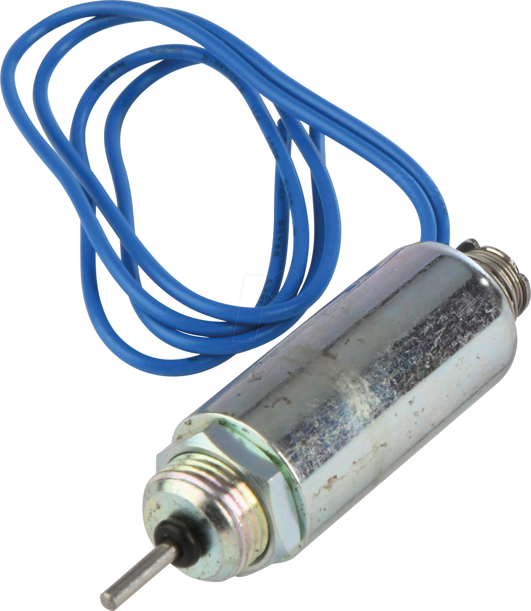 ITS-LZ1335D12 - Zylindermagnet, 1335 D, 12 V DC, 4 W, Druckmagnet mit Litze